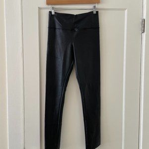 David Lerner High-Waist Faux Leather Leggings, M